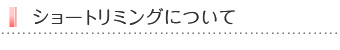 ショートリミングについて